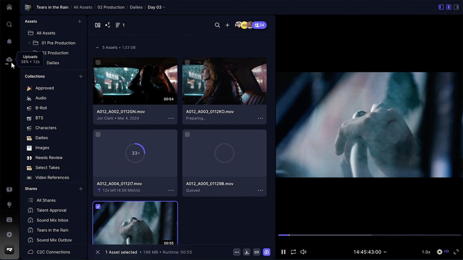 Frame.io V4 Beta Feature Focus—New Design, Smooth Navigation - Frame.io ...