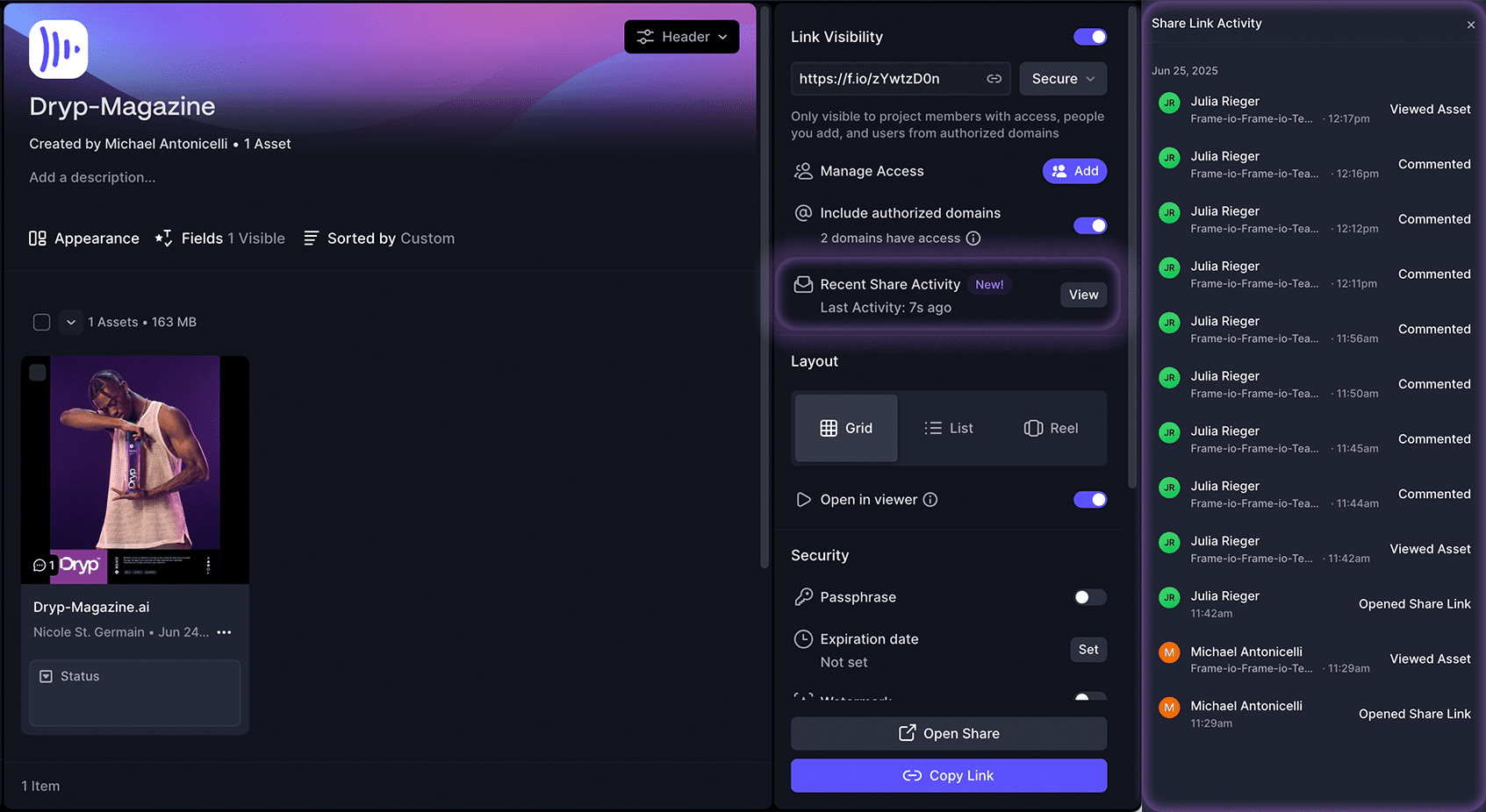 June Updates: Share Activity, Transcription Speaker ID, and More