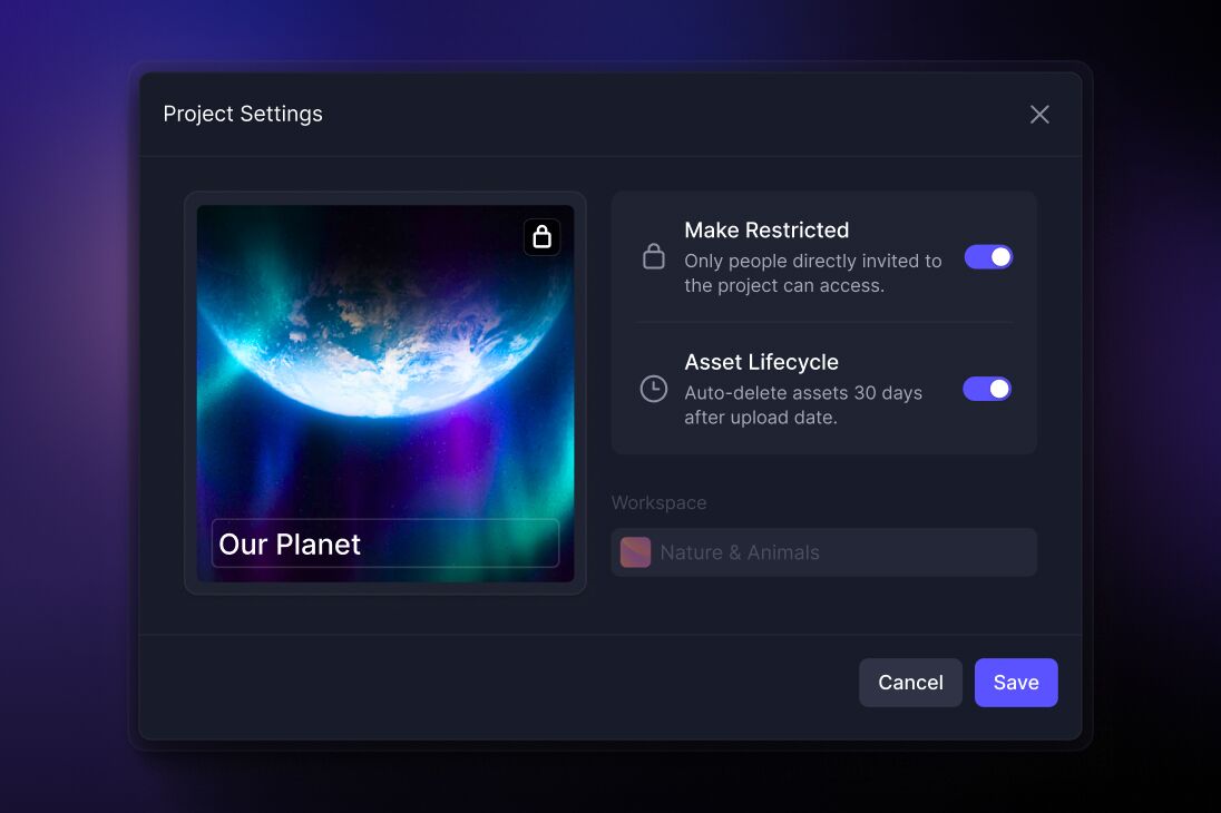 Asset Lifecycle Management UI