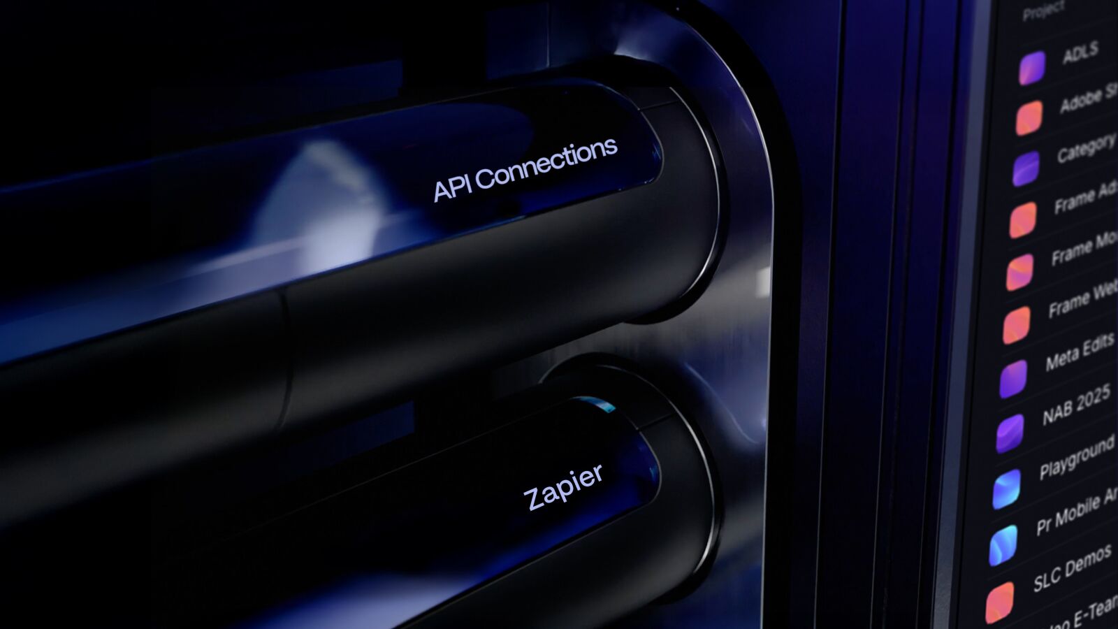 API Connections and Zapier symbolic image